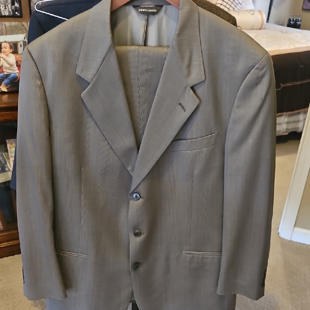 Pierre Cardin Charcoal Suit